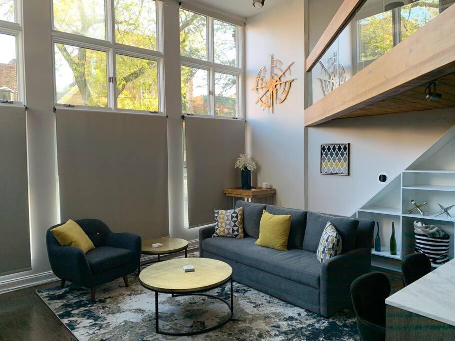 Апартаменти Lincoln Park Light-Filled Loft Чикаго Екстер'єр фото